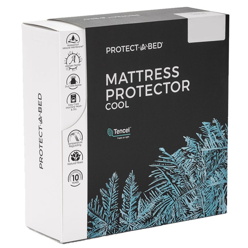 Protect-A-Bed Cool Waterproof Mattress Protector, King - Image 1